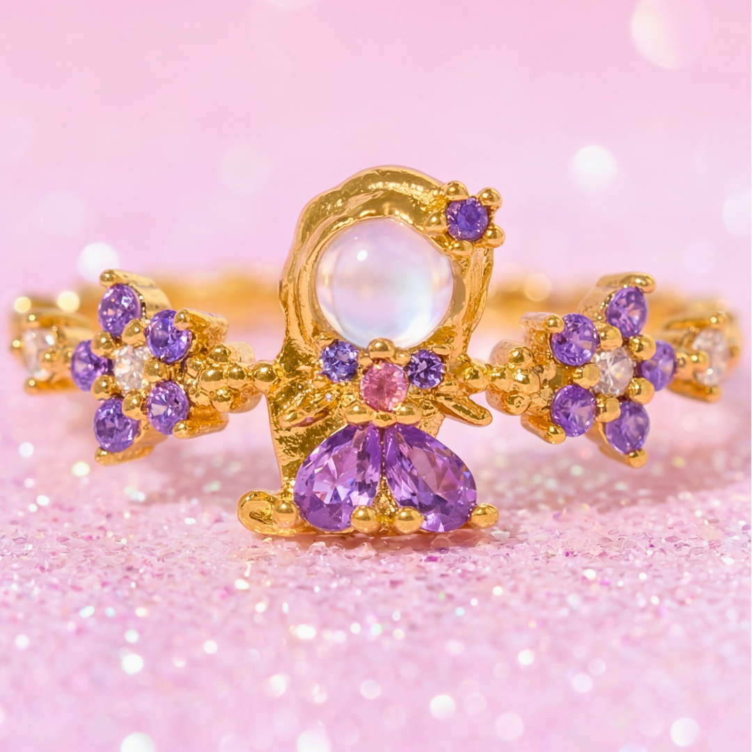 Tower Bloom Adjustable Ring - Rapunzel