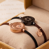 Sun & Moon Touch Bracelets with Rope Set