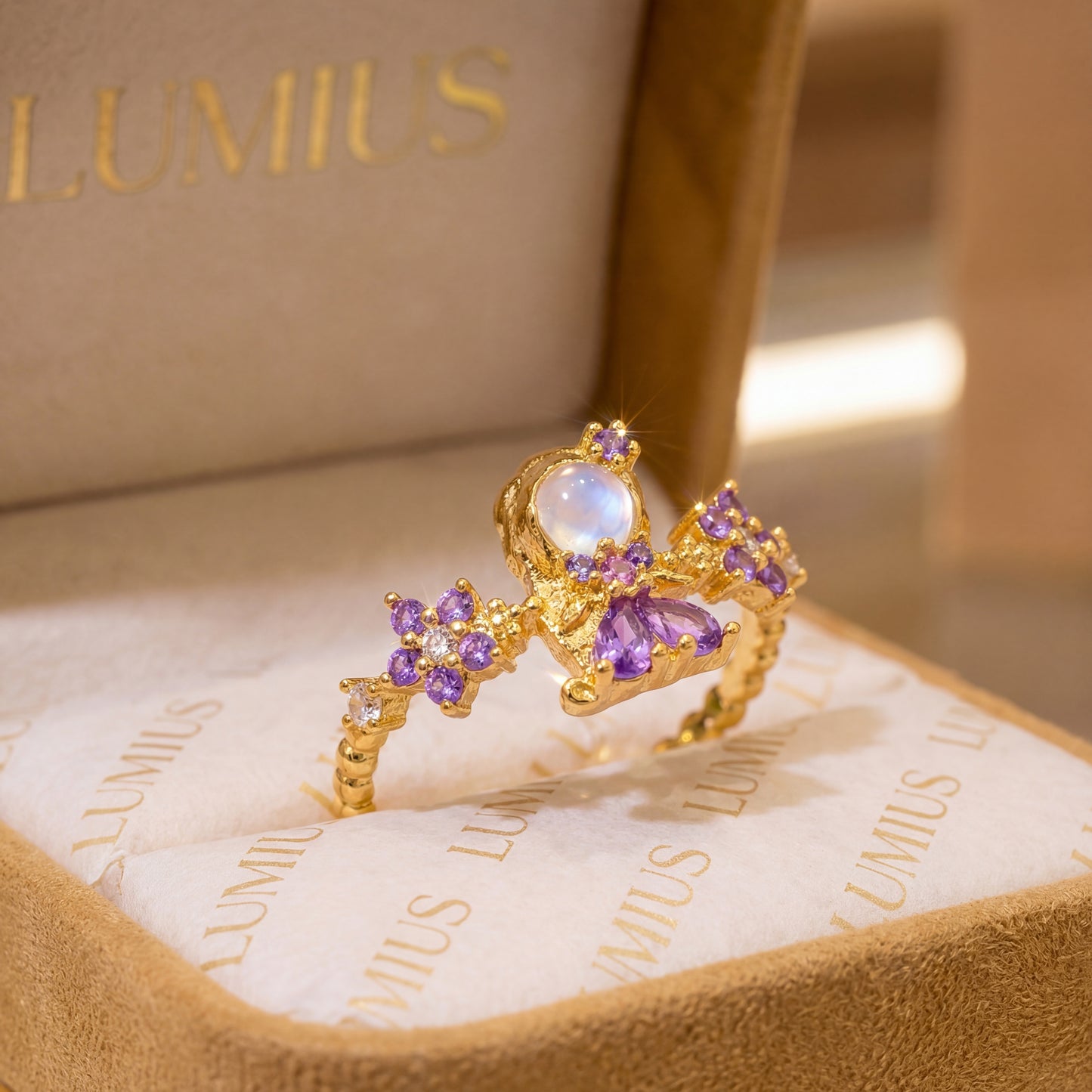 Tower Bloom Adjustable Ring - Rapunzel