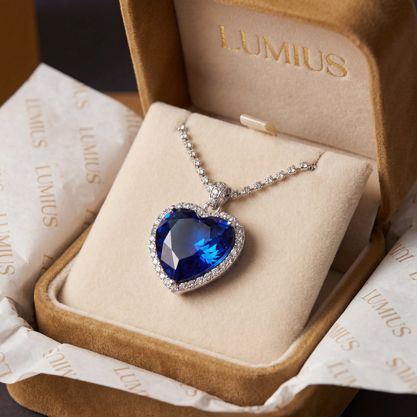 Titanic Heart of the Ocean Necklace