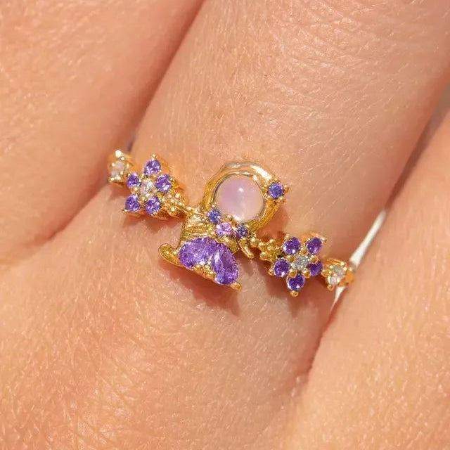 Tower Bloom Adjustable Ring - Rapunzel