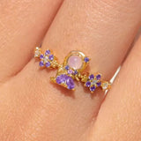 Tower Bloom Adjustable Ring - Rapunzel